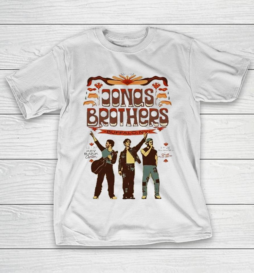 Jonas Brothers Keybank Center Buffalo Ny Nov 27 2023 T-Shirt