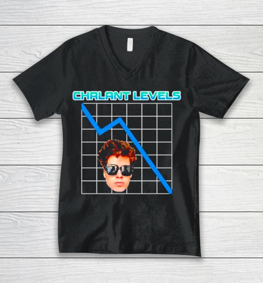 Jonas Gindin Chalant Levels Unisex V-Neck T-Shirt