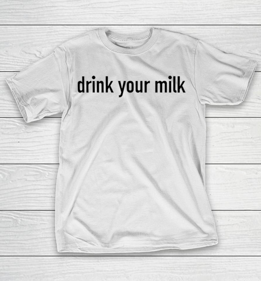 Jonathan Bailey Drink Your Milk T-Shirt