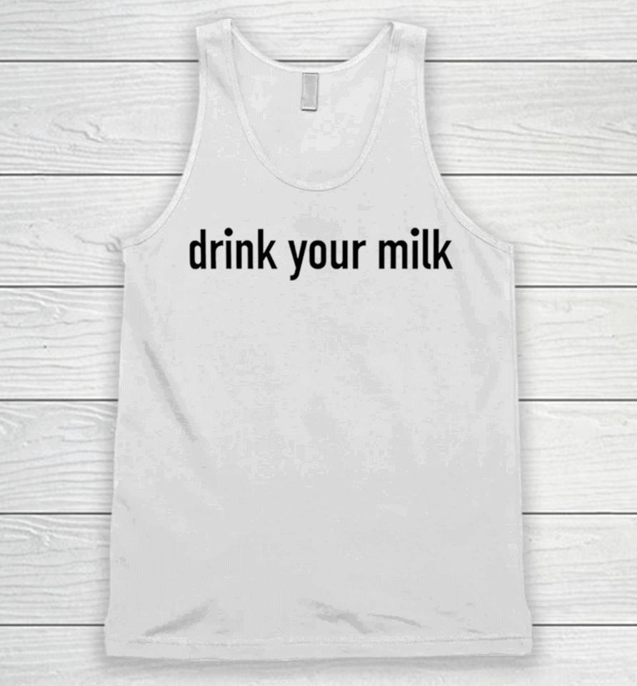 Jonathan Bailey Drink Your Milk Unisex Tank Top
