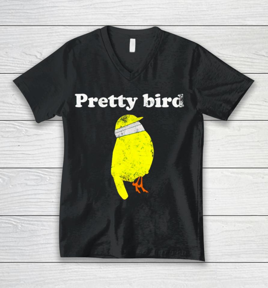Jonathan Swanson Pretty Bird Unisex V-Neck T-Shirt