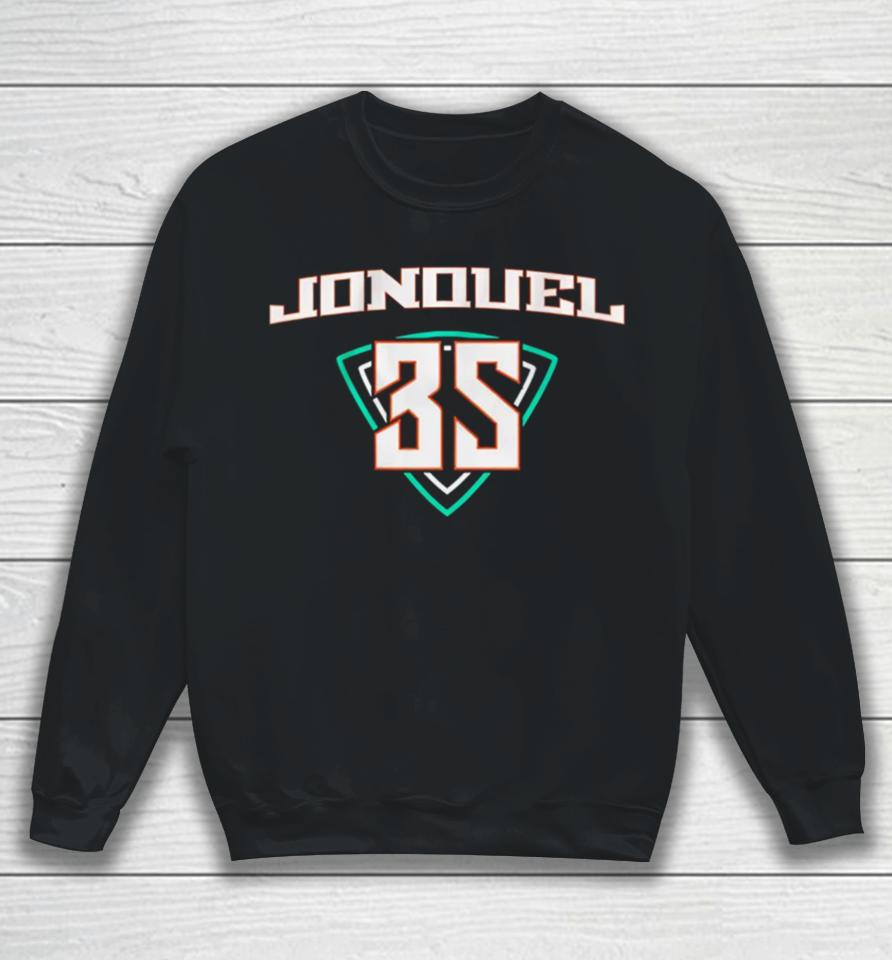 Jonquel Jones New York Liberty Number 35 Sweatshirt