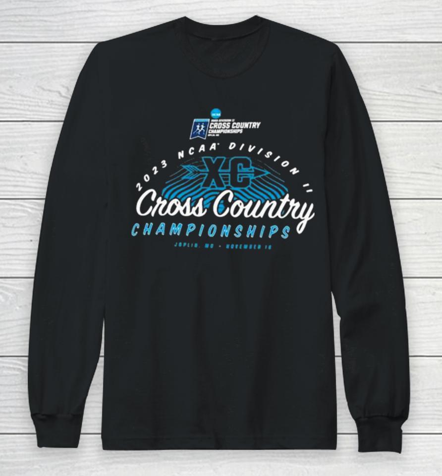 Joplin, Mo November 18, 2023 Ncaa Dii Cross Country Championships Long Sleeve T-Shirt