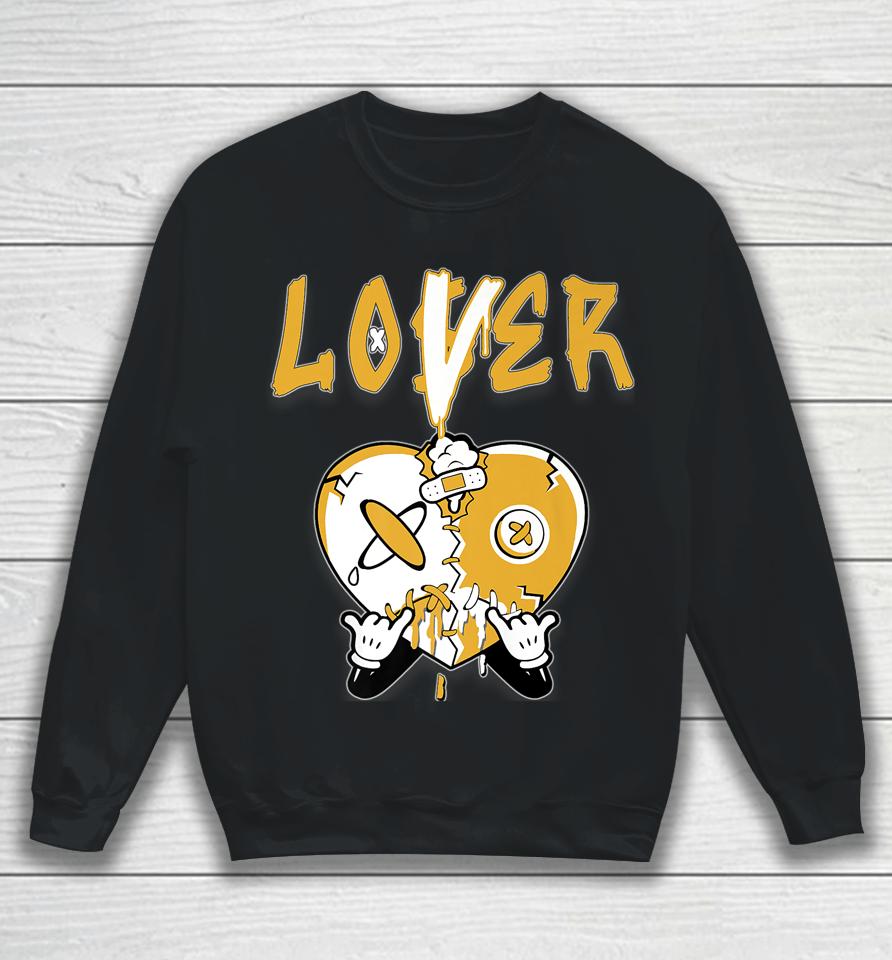 Jordan 14 Ginger To Match Loser Lover Heart Sweatshirt