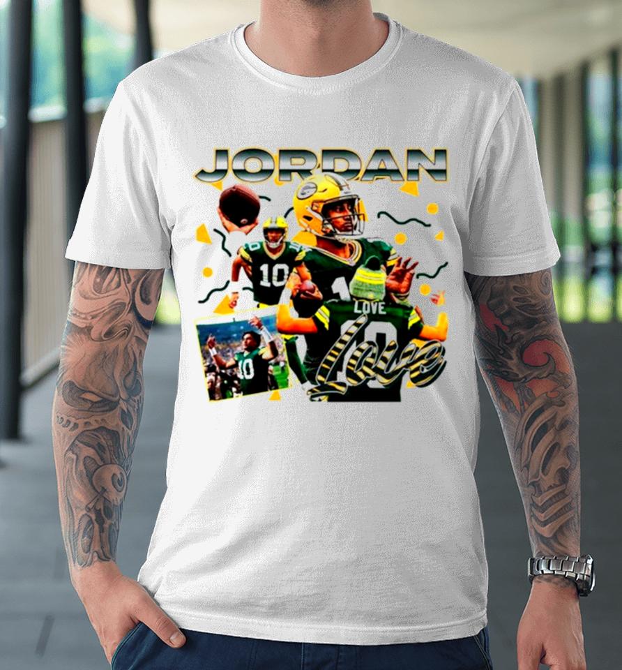 Jordan Love Green Bay Football Premium T-Shirt