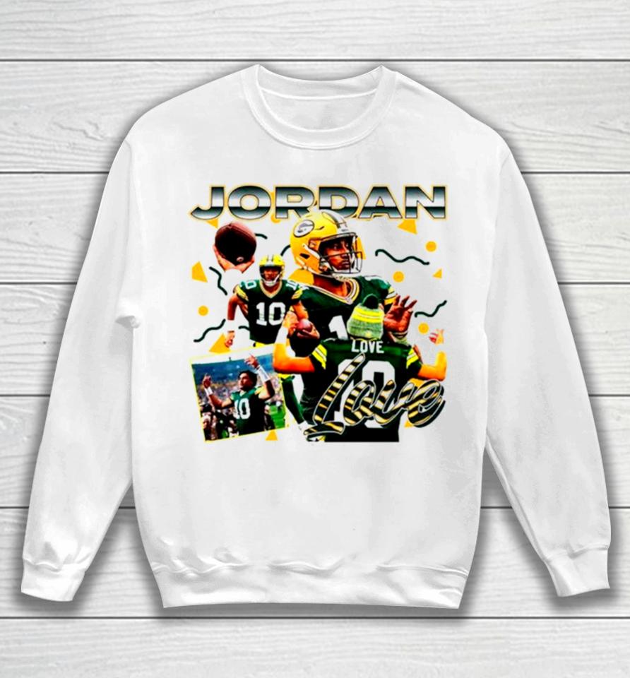 Jordan Love Green Bay Football Sweatshirt