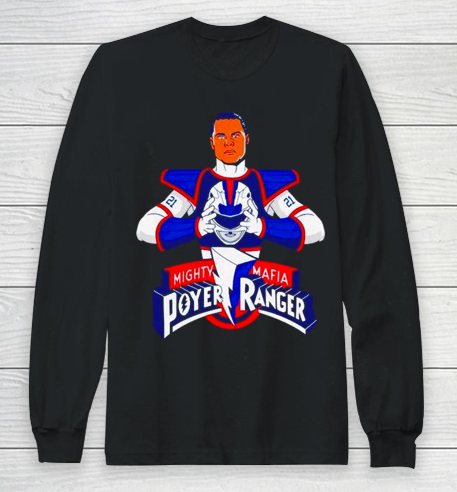 Jordan Poyer Bills Mighty Mafia Poyer Ranger Long Sleeve T-Shirt