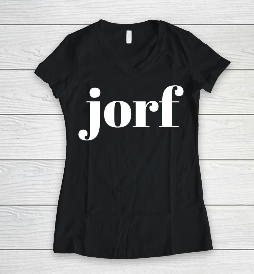 Jorf Funny Jury Duty, Juror, Attorney, Judge, Lawyer Humor Women V-Neck T-Shirt