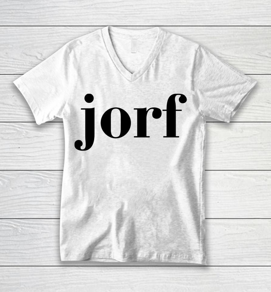Jorf Jury Duty Unisex V-Neck T-Shirt