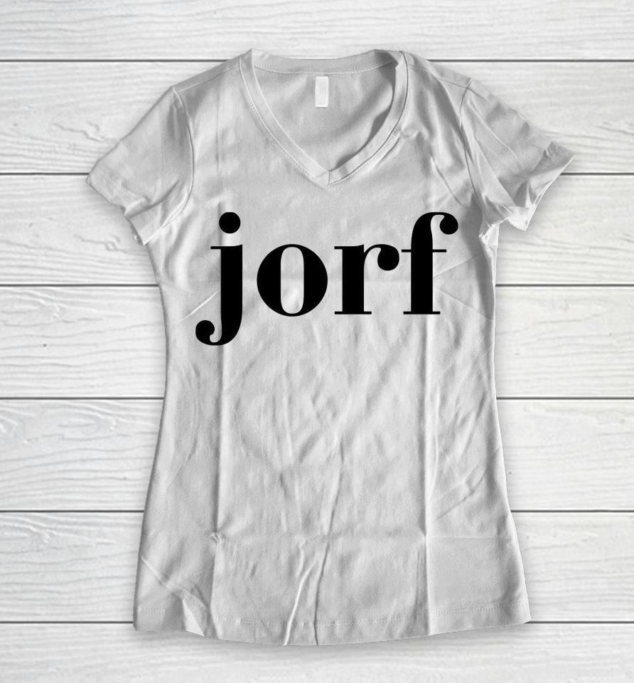 Jorf Jury Duty Women V-Neck T-Shirt