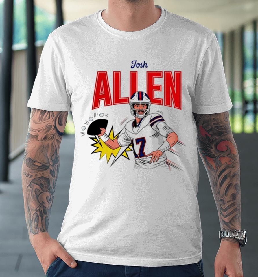 Josh Allen Buffalo Bills Football Premium T-Shirt