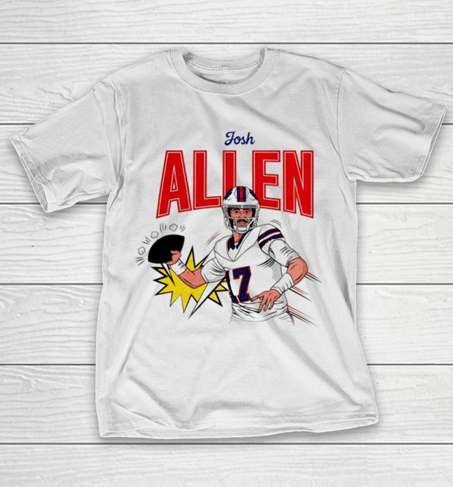Josh Allen Buffalo Bills Football T-Shirt