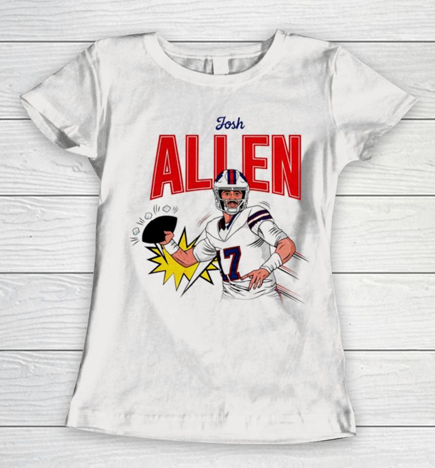 Josh Allen Buffalo Bills Football Women T-Shirt