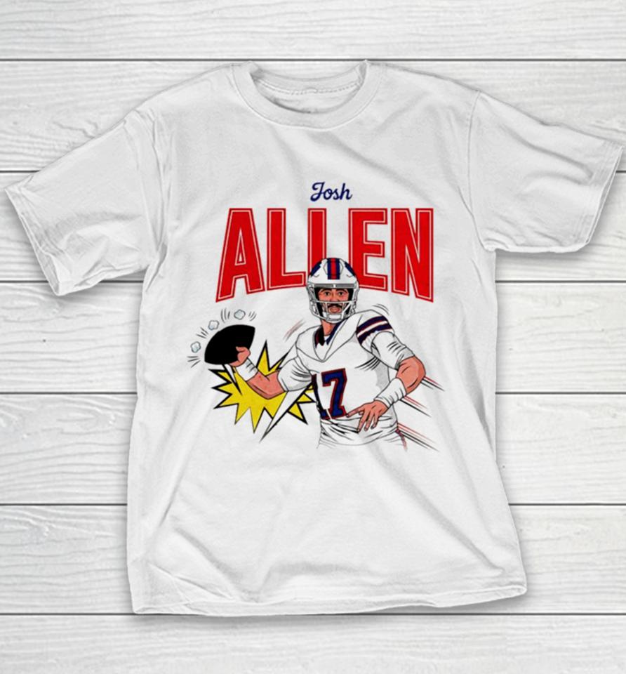 Josh Allen Buffalo Bills Football Youth T-Shirt