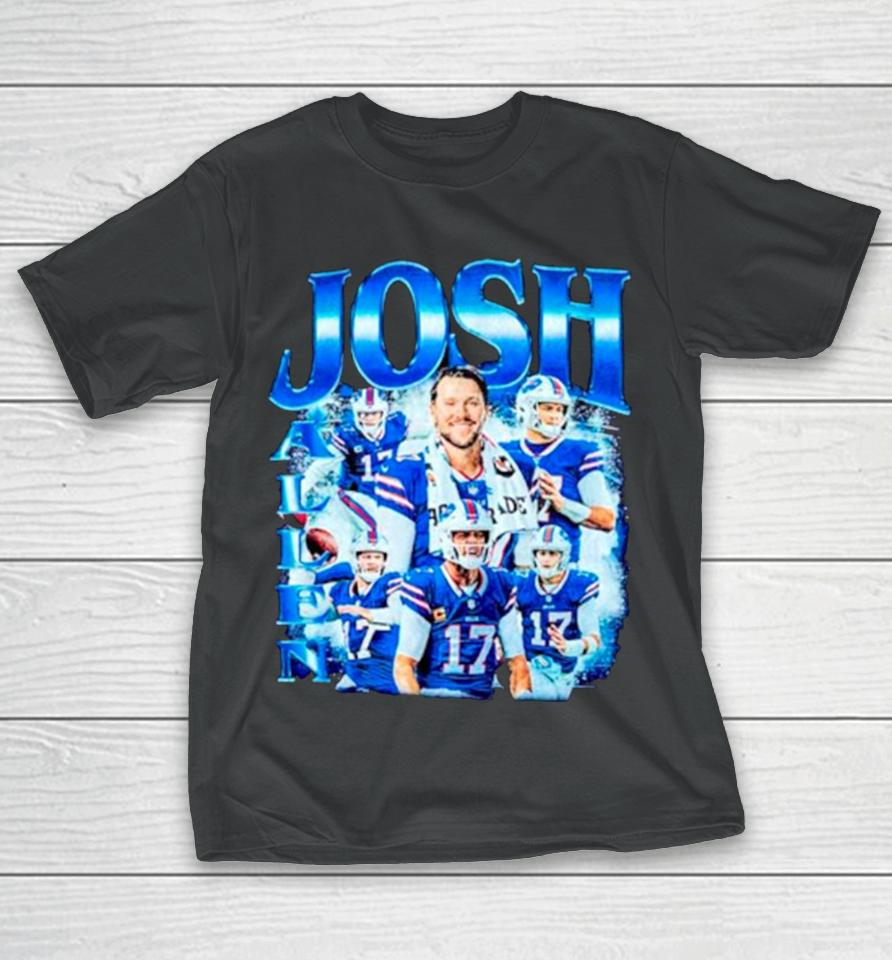 Josh Allen Buffalo Bills Retro T-Shirt