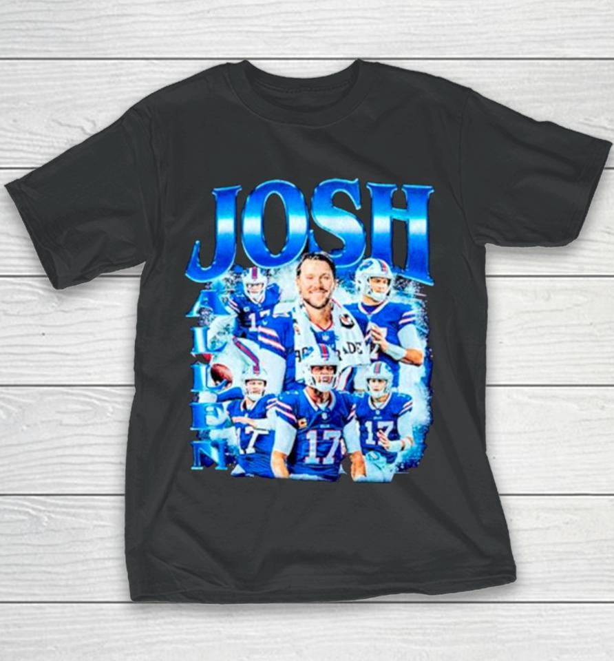 Josh Allen Buffalo Bills Retro Youth T-Shirt