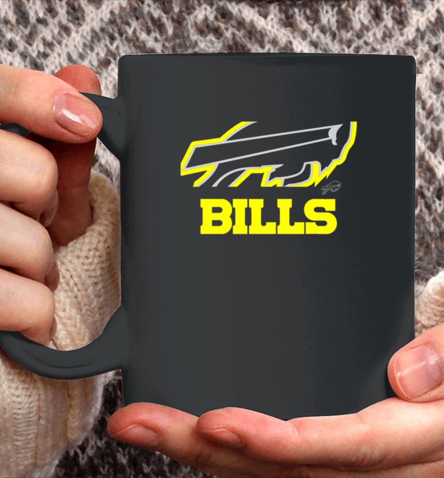Josh Allen Wearing Buffalo Bills Volt Coffee Mug