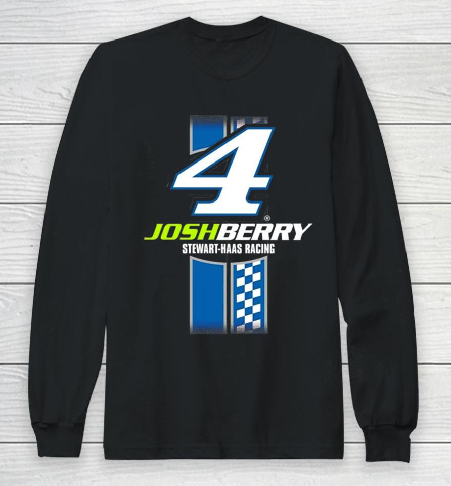 Josh Berry Stewart Haas Racing Team Collection Lifestyle Long Sleeve T-Shirt