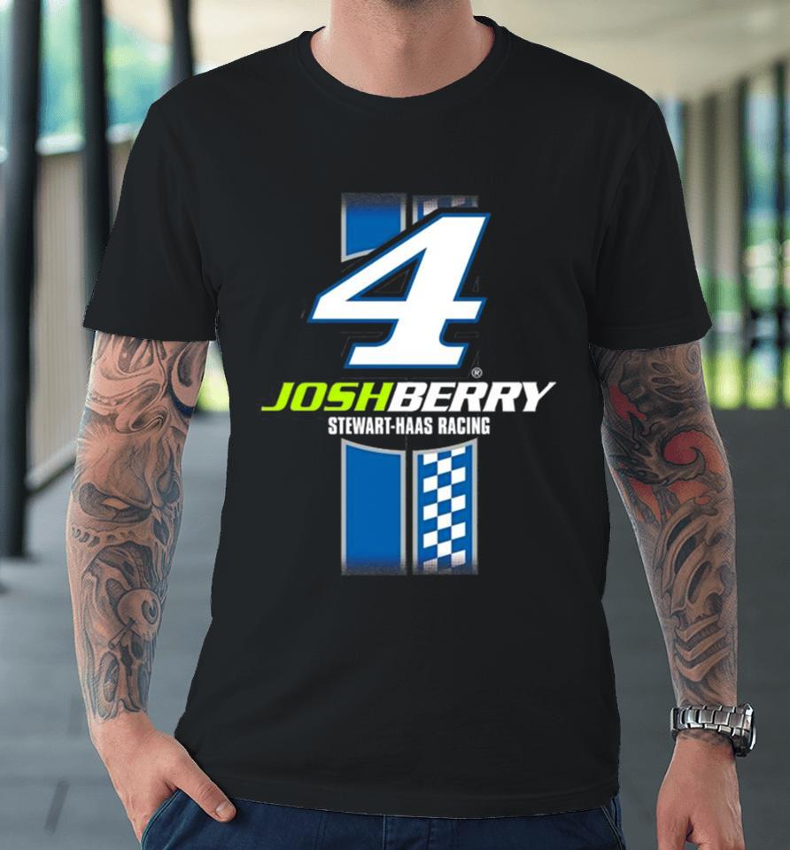 Josh Berry Stewart Haas Racing Team Collection Lifestyle Premium T-Shirt