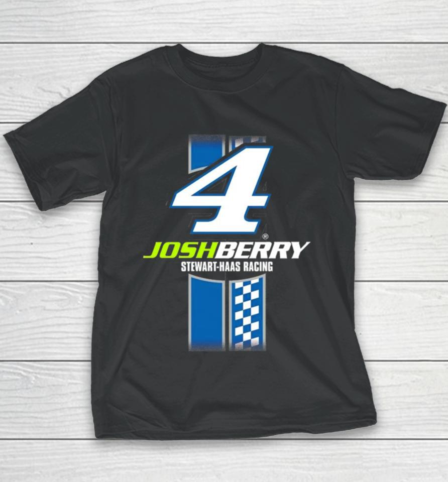 Josh Berry Stewart Haas Racing Team Collection Lifestyle Youth T-Shirt