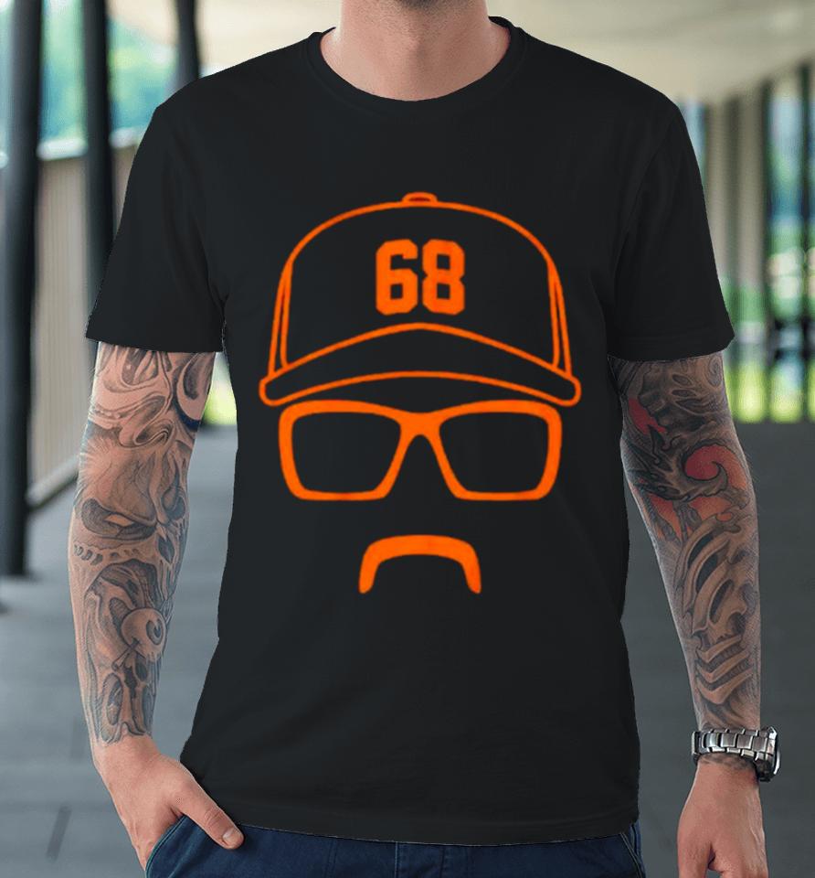 Jp France Houston Astros Baseball Jp France Rec Specs And Stache Premium T-Shirt
