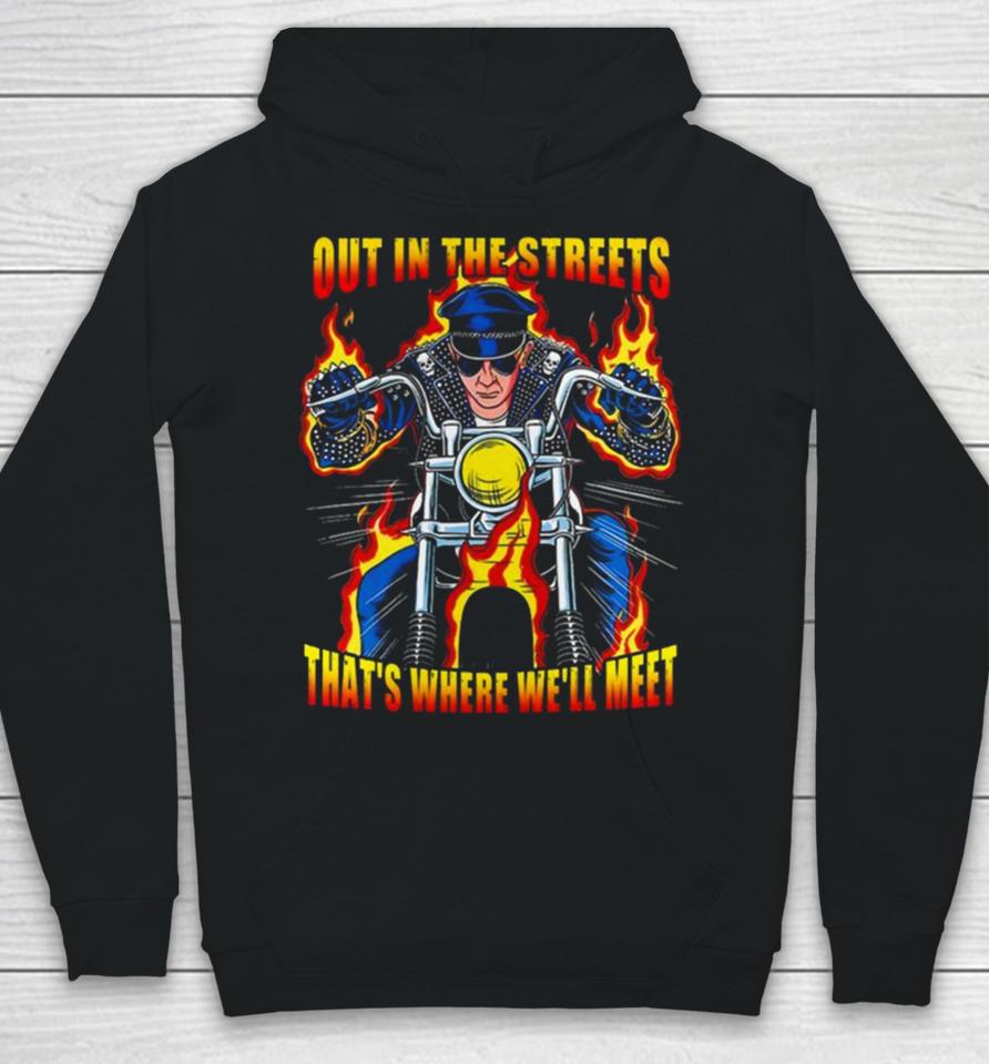 Judas Priest Out In The Streets That’s Where We’ll Meet Hoodie