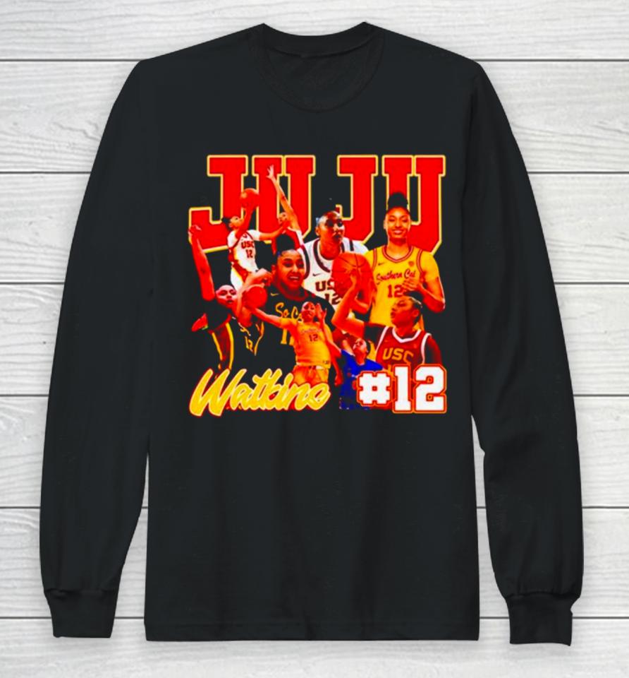 Juju Watkins Southern California Usc Trojans Basketball Long Sleeve T-Shirt