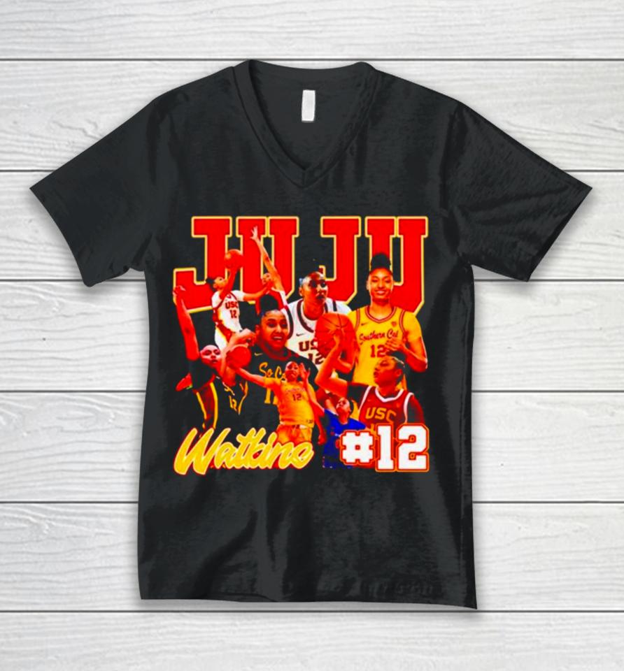 Juju Watkins Southern California Usc Trojans Basketball Unisex V-Neck T-Shirt