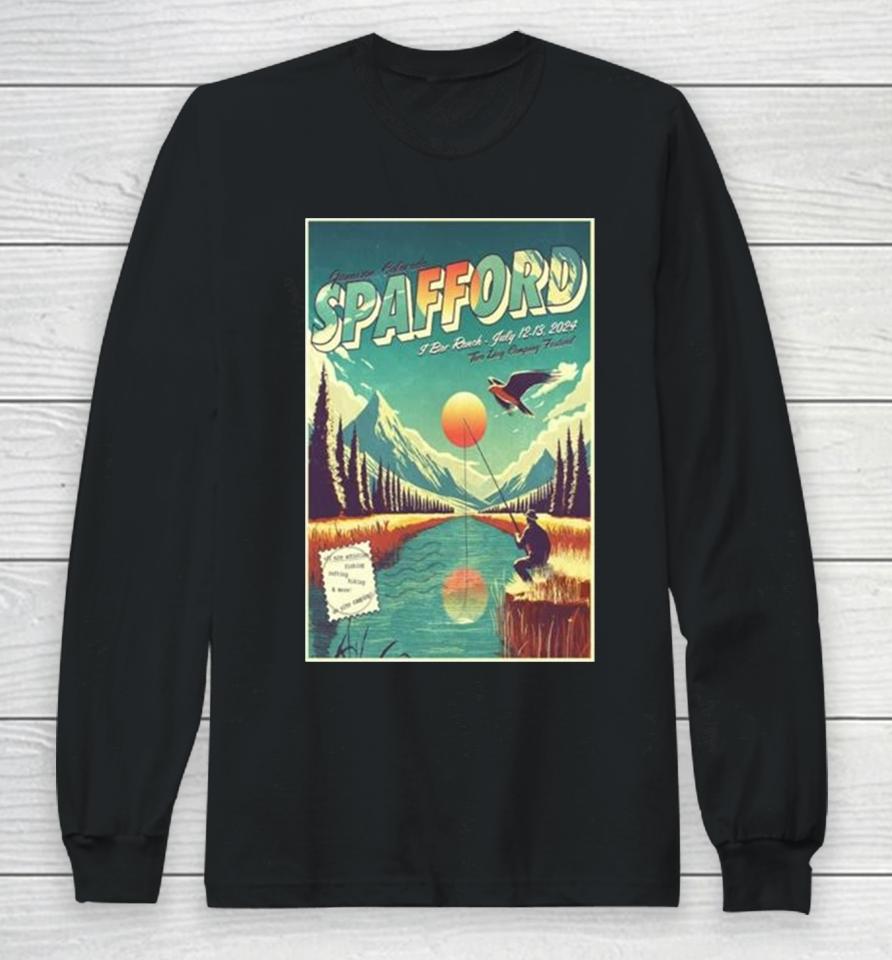 July 12 13 2024 Spafford Event Two Day Camping Festival I Bar Ranch Gunnison Long Sleeve T-Shirt