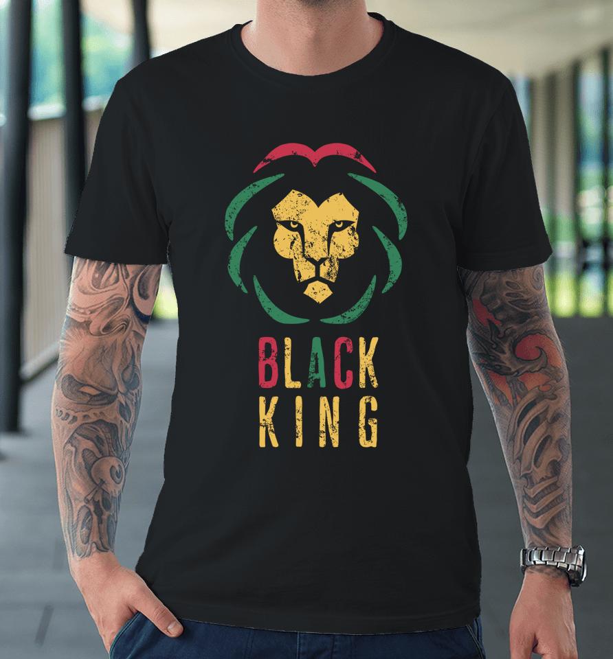 Juneteenth 1865 Black History Proud Black King Premium T-Shirt
