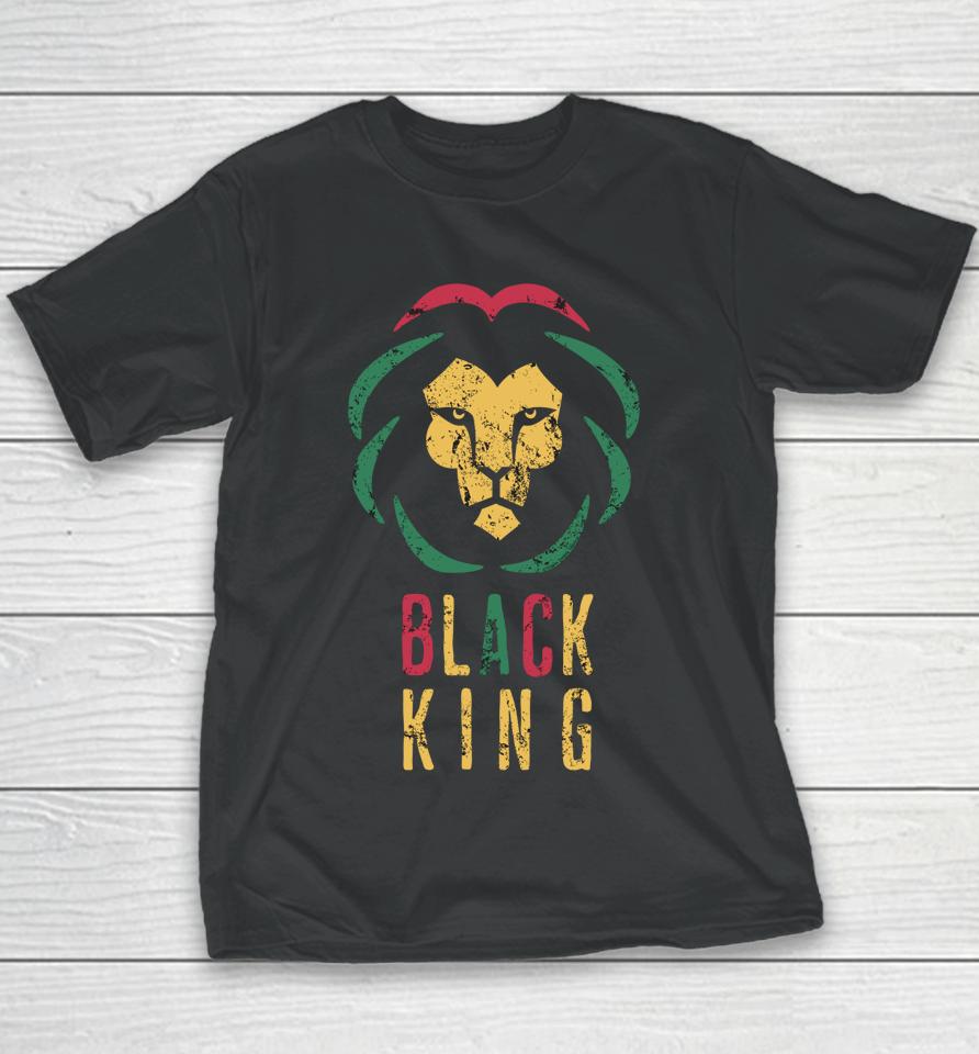 Juneteenth 1865 Black History Proud Black King Youth T-Shirt