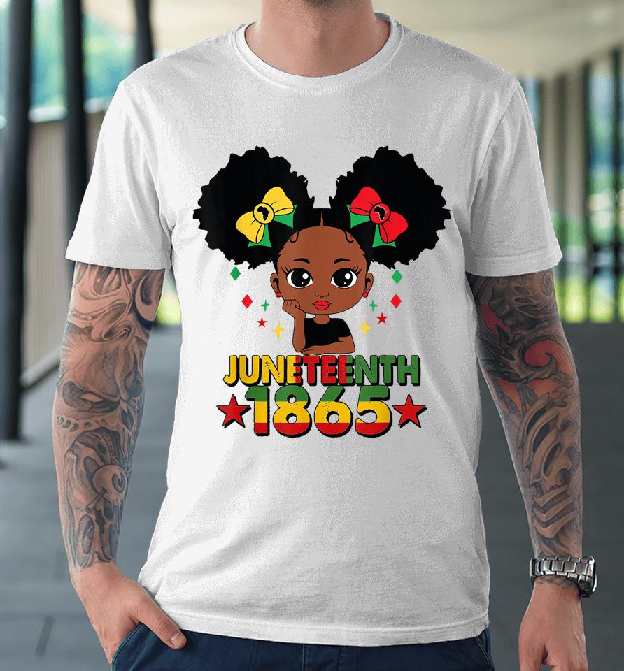 Juneteenth 1865 Celebrate Kids African American Black Premium T-Shirt