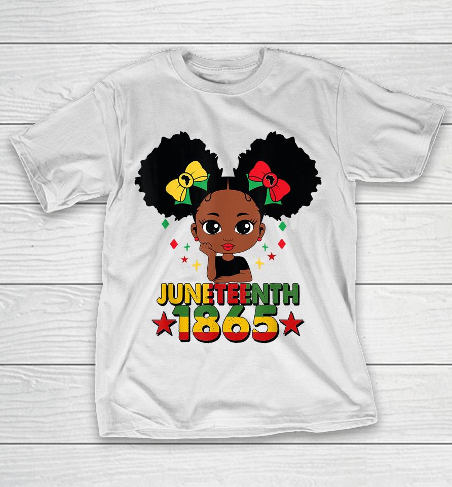 Juneteenth 1865 Celebrate Kids African American Black T-Shirt