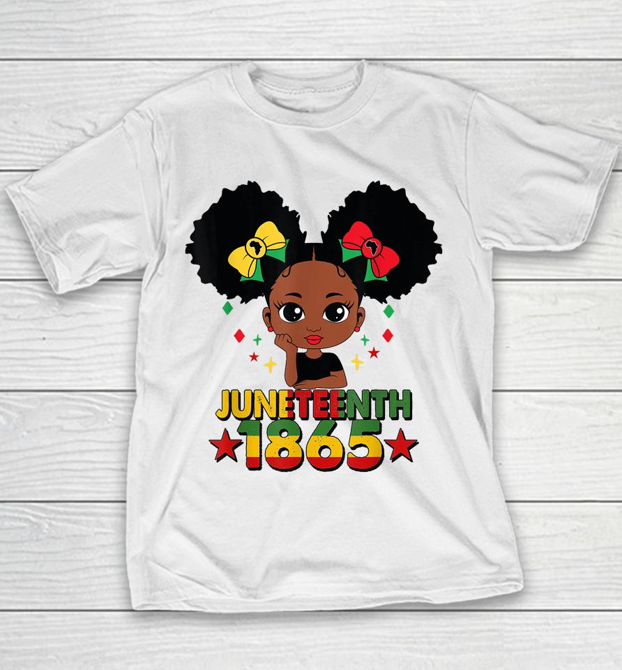 Juneteenth 1865 Celebrate Kids African American Black Youth T-Shirt