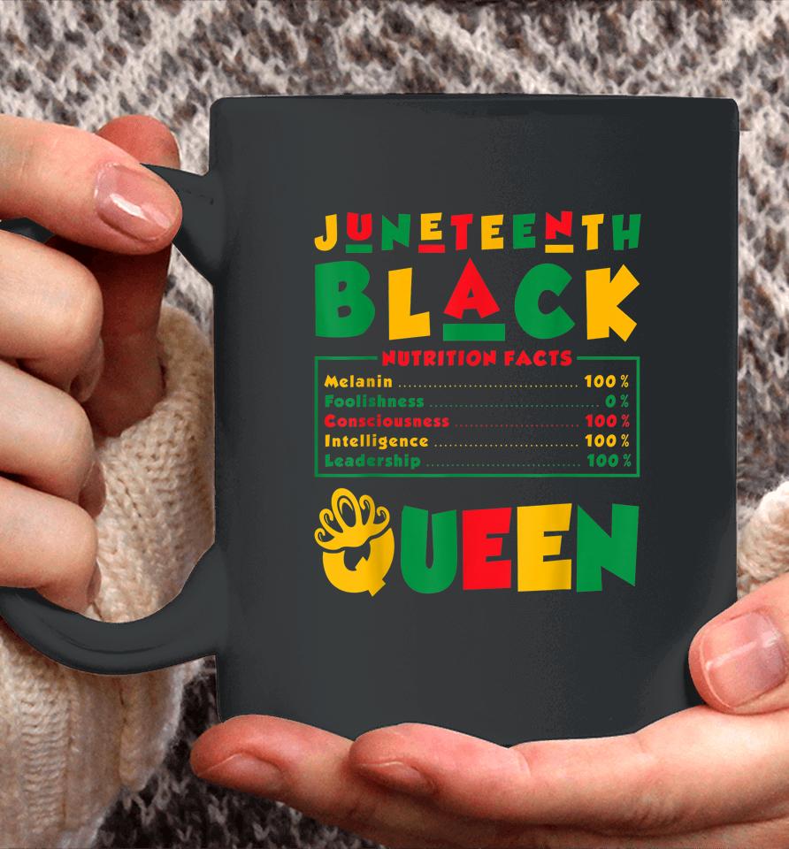 Juneteenth Black Queen Melanin Juneteenth Coffee Mug