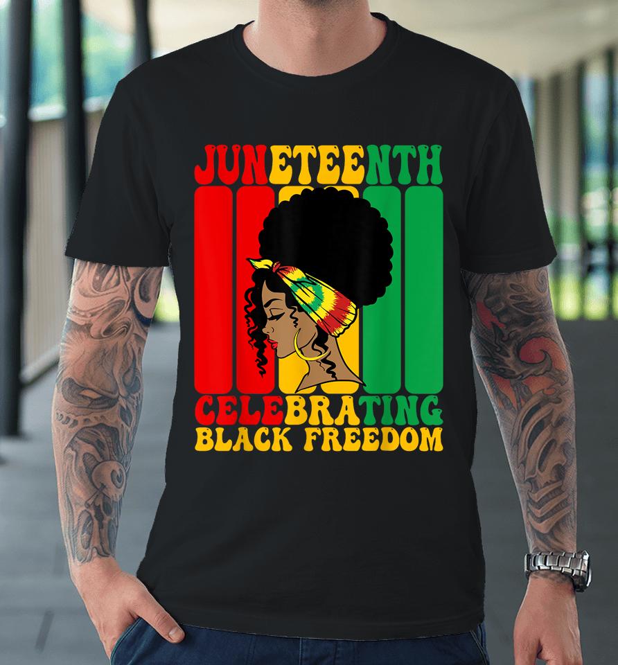 Juneteenth Celebrating Black Freedom 1865 African American Premium T-Shirt