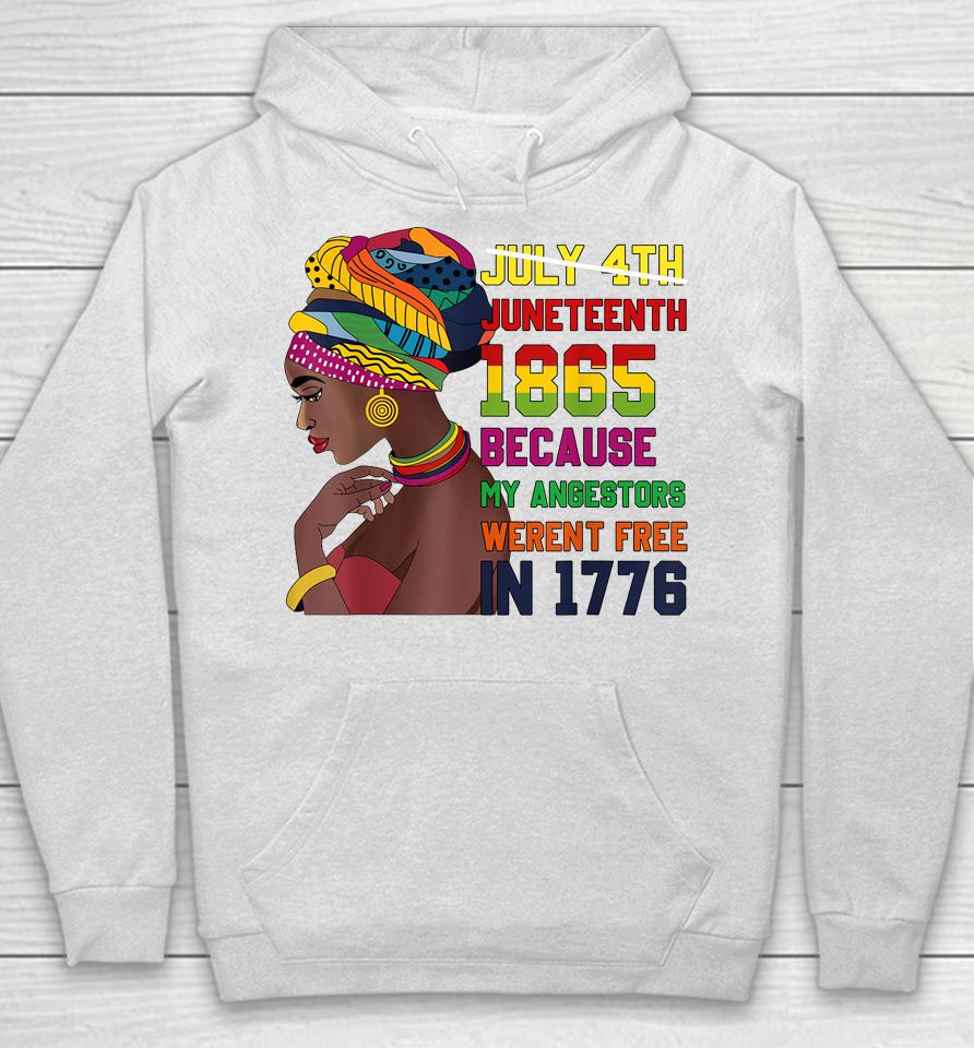 Juneteenth Tshirt Women Juneteenth  African American Hoodie