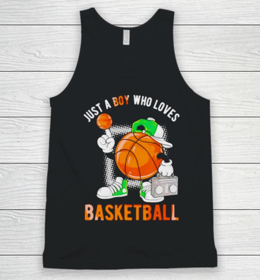 Just A Boy Who Loves Basketball Classic Unisex Tank Top