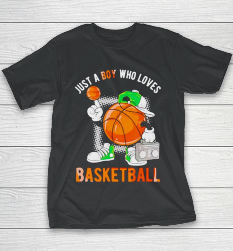 Just A Boy Who Loves Basketball Classic Youth T-Shirt