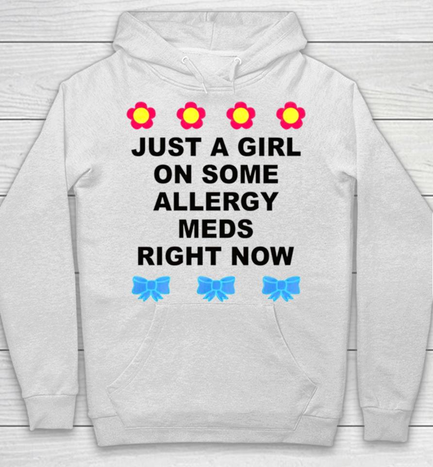 Just A Girl On Some Allergy Meds Right Now Hoodie