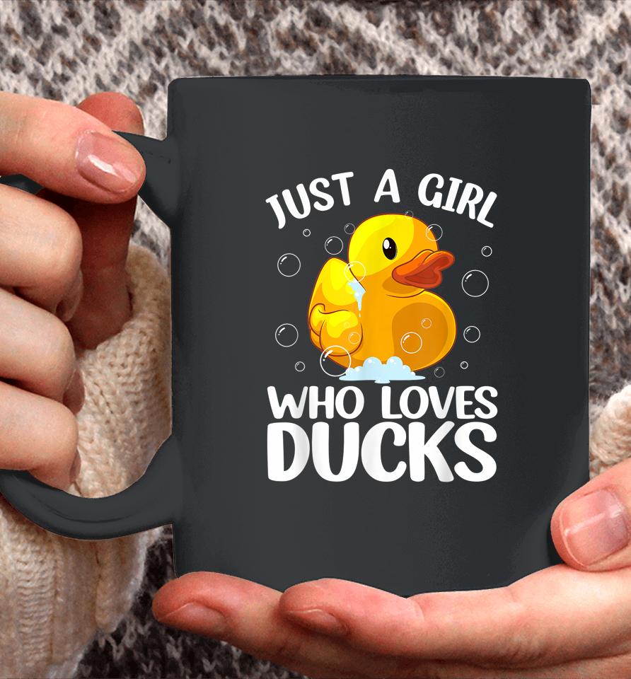 Just A Girl Who Loves Ducks Coffee Mug
