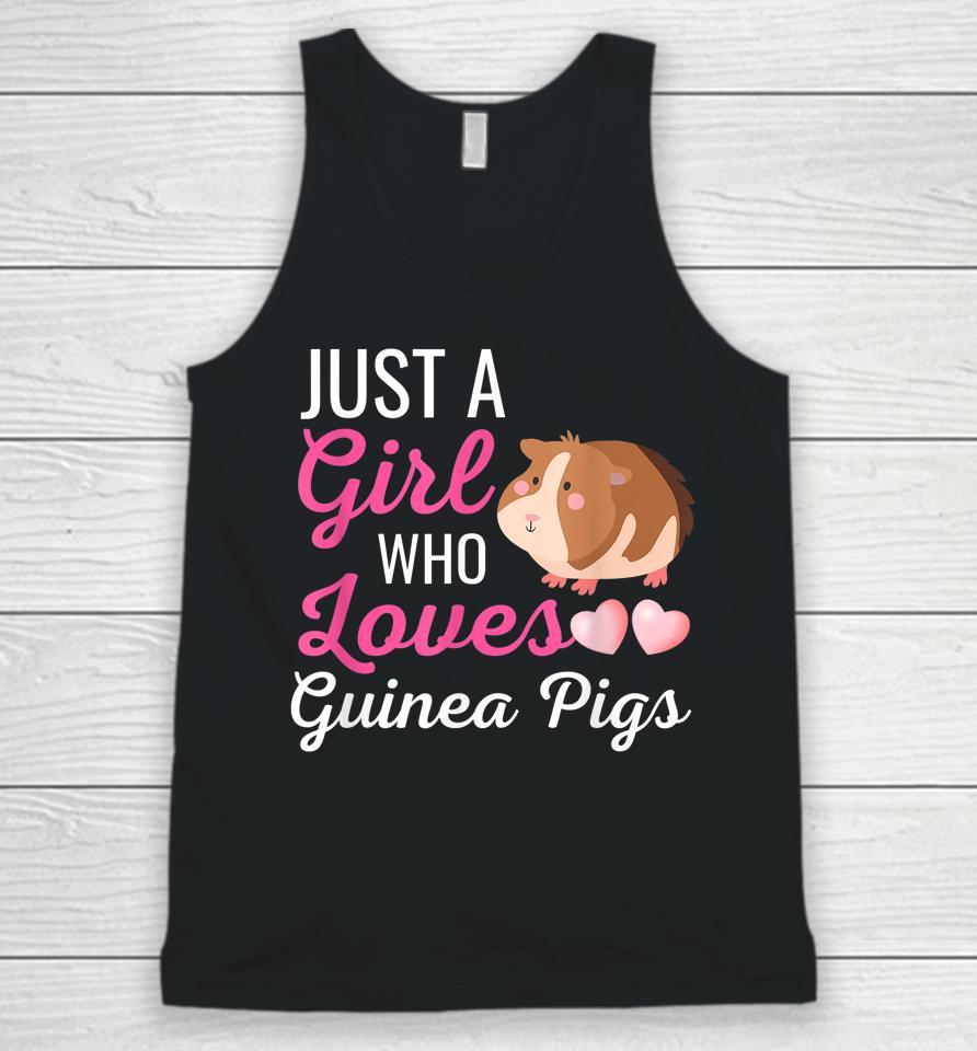 Just A Girl Who Loves Guinea Pigs Unisex Tank Top