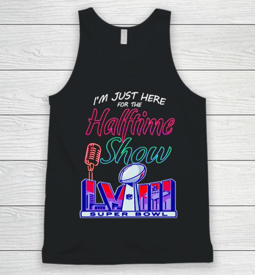 Just Here For The Halftime Show Lviii Unisex Tank Top
