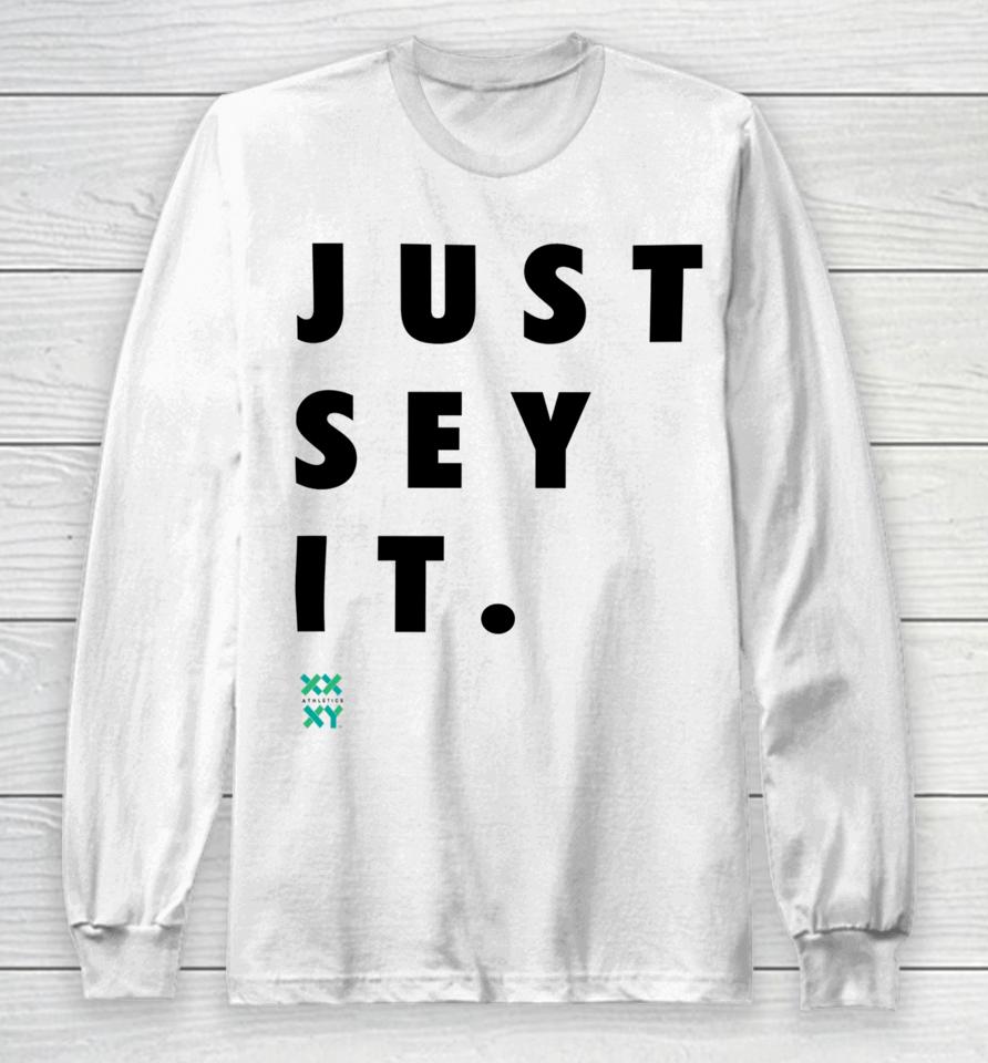 Just Sey It Xx Xy Athletics Long Sleeve T-Shirt