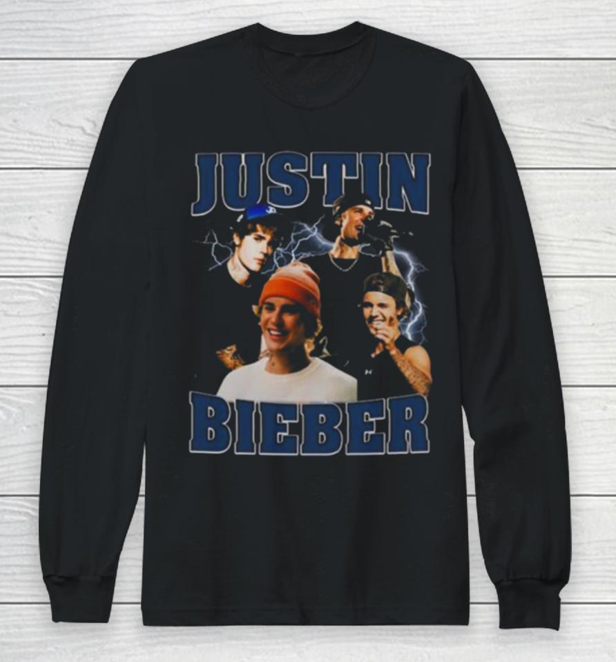 Justin Bieber Bootleg Vintage Long Sleeve T-Shirt
