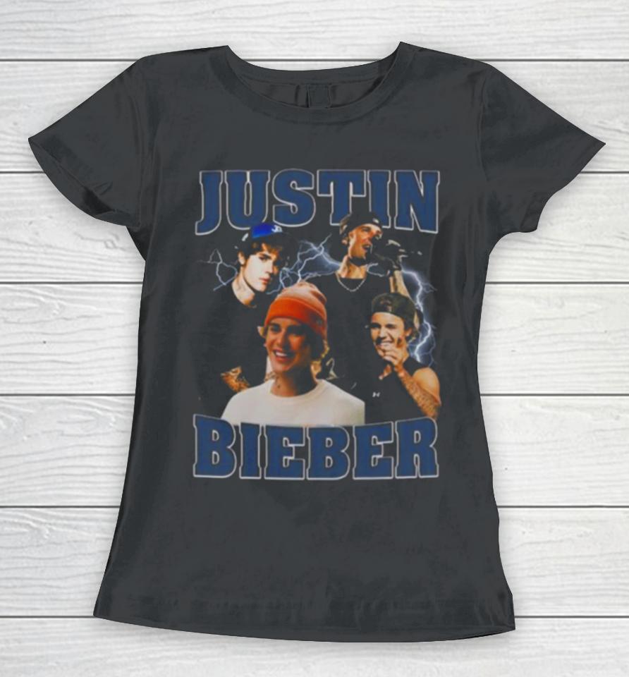 Justin Bieber Bootleg Vintage Women T-Shirt