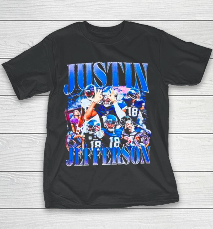 Justin Jefferson Nfl Minnesota Vikings Youth T-Shirt
