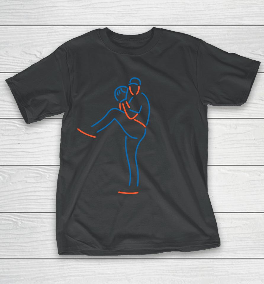 Justin Verlander New York Mets Neon T-Shirt