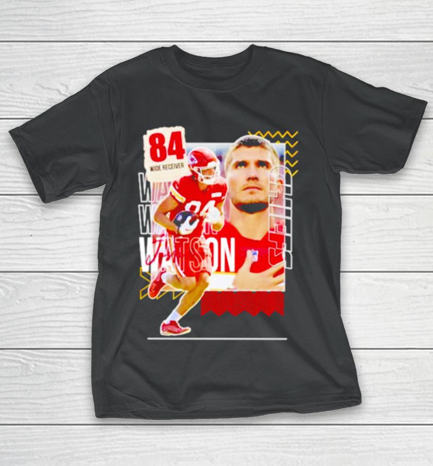 Justin Watson 84 Running Back Football Player T-Shirt
