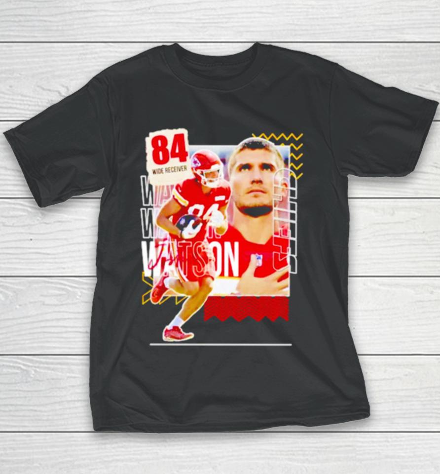 Justin Watson 84 Running Back Football Player Youth T-Shirt